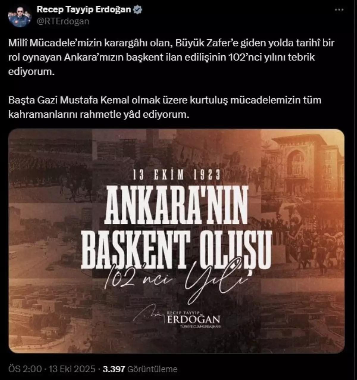 cumhurbaskani erdogan ankaranin baskent ilan edilisinin 102 yilini kutladi TOcZ7K2R.jpg