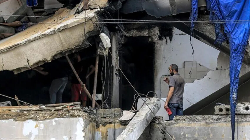 Israil ateskes dinlemiyor cibaliya kampi vuruldu 1 olu ve yaralilar var whZlfj88