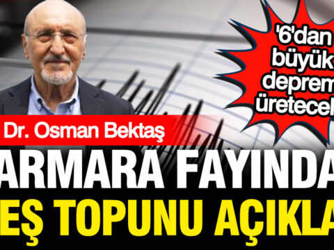 Osman bektas marmara fayindaki ates topunu acikladi 6dan buyuk deprem bekleniyor PcakWdBJ